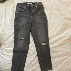 Grey Dynamite mom jeans size 27